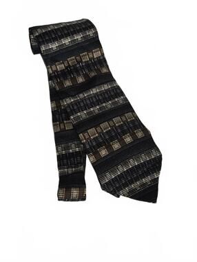 Necktie / George Machado / 60" / REPP / Vintage / Silk